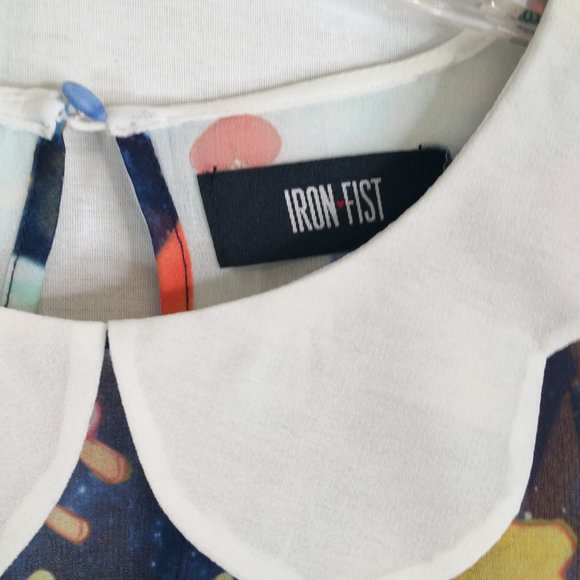 🚨SOLD🚨 Modcloth Care Bear Shirt by Iron Fist S - Picture 5 of 8